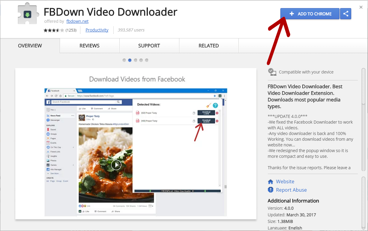 google chrome extension download